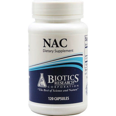 Biotics Research - NAC 500 mg. - 120 Capsules