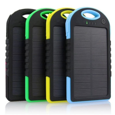 Tagital 12000mAh Portable Shockproof Waterproof Solar Charger Power Bank Battery Panal Double USB for iPhone Samsung Android