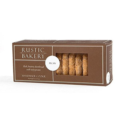 Rustic Bakery Gourmet Handmade Pecan Shortbread Cookies 4 oz. (1)