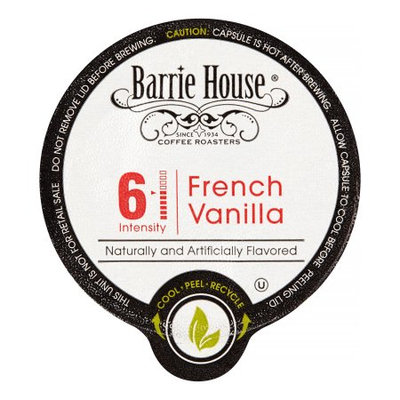 Barrie House French Vanilla Coffee Single Serve Cups for Keurig K cup Brewer, 24 Count