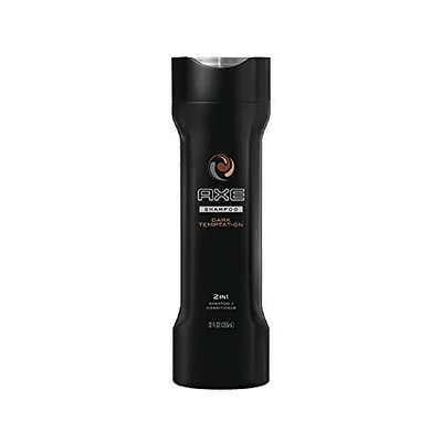 Axe 2 in 1 Shampoo + Conditioner, Dark Temptation 12 oz (Packs of 10)