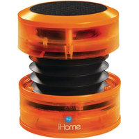 Sdi Techonlogies Inc. iHome iHM60 Speaker System - Neon Orange - USB - iPod Supported