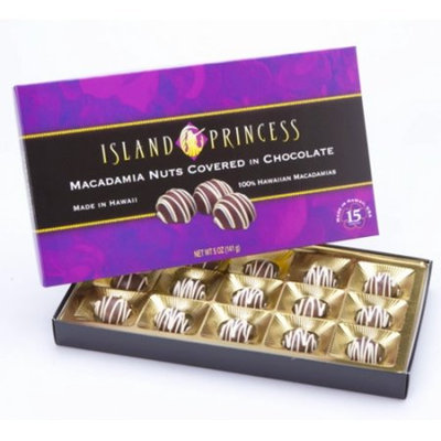ISLAND PRINCESS Macadamia Nuts Covered in Chocolated KAHAKEA Nuts 141g
