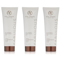 Vita Liberata Luxury Tan, Fabulous, Self Tanning Tinted Lotion, Dark, 3.38 Oz (Pack of 3) + LA Cross Manicure 74858