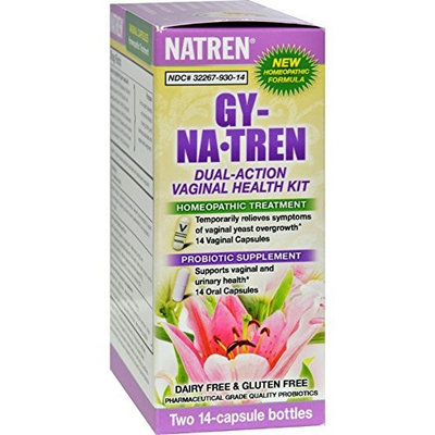 Natren Gynatren Vaginal Care 14 Day (Ships C