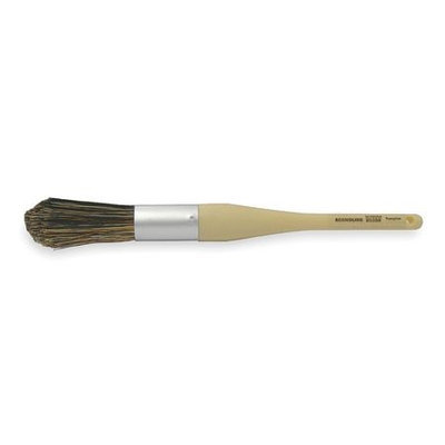TOUGH GUY 1VAK2 Tapered Handle Scratch Brush, Tampico