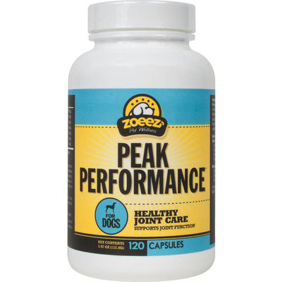Zoeez Pet Wellness Peak Performance Glucosamine 500Mg For Dogs, 120 Capsules