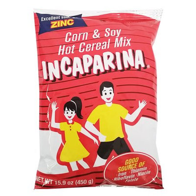 Incaparina Corn & Soy Cereal 15.9 oz - Cereal de Maiz y Soya (Pack of 12)