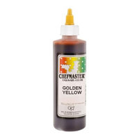Chefmaster by US Cake Supply 10.5oz Golden Yellow Liqua-Gel Cake Food Coloring