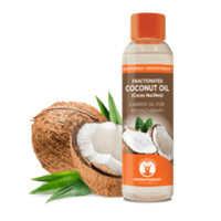 Gurunanda Fractionated Coconut Oil, 4 Oz
