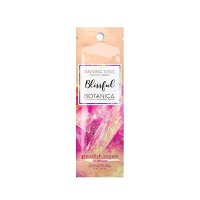 Lot of 5 Swedish Beauty Blissful DHA Bronzer Tanning Lotion Packets