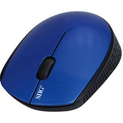 SIIG 3-Button Wireless Optical Mouse - Blue