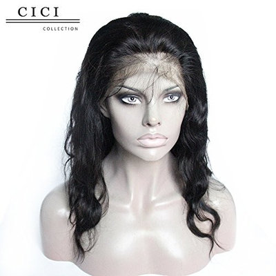 Cici Collection 150% Density 360 Lace Frontal Wig Pre Plucked with Baby Hair 360 Full Frontal Lace Wigs Bleached Knots Body Wave Lace Front Human Hair Wigs For Women (20inch, Body Wave)