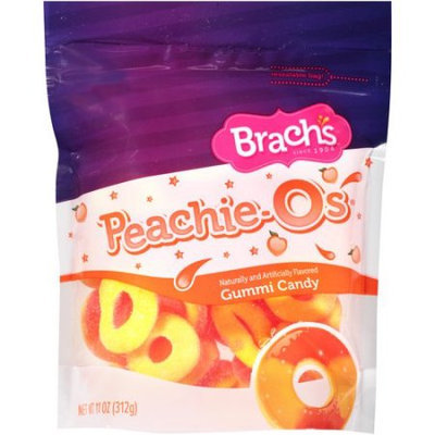 Brach's Peachie-Os Gummi Candy, 11 oz