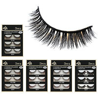 3D Eyelash Cinidy New Lashes 30Pairs 5 Styles Lashes Handmade False Eyelashes Set Natural Soft and Comfortable