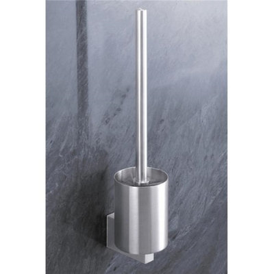 Zack 40191 FRESCO toilet brush set Stainless Steel
