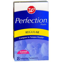 W WALGREENS BRAND REGULAR PLASTIC TAMPONS 8CT (LOT OF 3 BOXES = 24 TOTAL) COMPARE TO TAMPAX PEARL