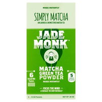 Jade Monk Matcha Green Tea Powder, .10 oz, 6 pack