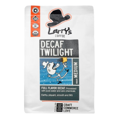 Larry's Beans Decaf Coffee, Twilight, 12 Oz