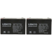 6 volt 7.0 Ah Rechargeable Battery - 2 Pack