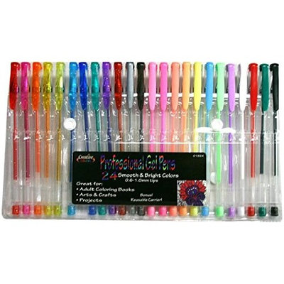 Creative Colors Gel Pens 24 Ct Assortment(pack Of 24)