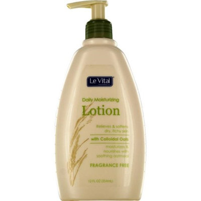 Le Vital 2122795 Daily Moisturizing Lotion with Colloidal Oats - Case of 12