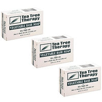 Tea Tree Therapy, Soap Bar, Vegetable Base, 3.5 oz