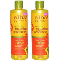 Alba Botanica Mango Body Builder Shampoo 12 oz (Set of 2)