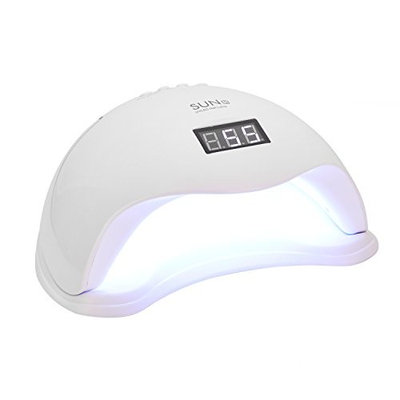 48W LED Nail Dryer UV Curing Professionally For All Gel Nails Toe Nail Auto On / Off Sensor Upgraded with 4 Timer Setting Home and Salon