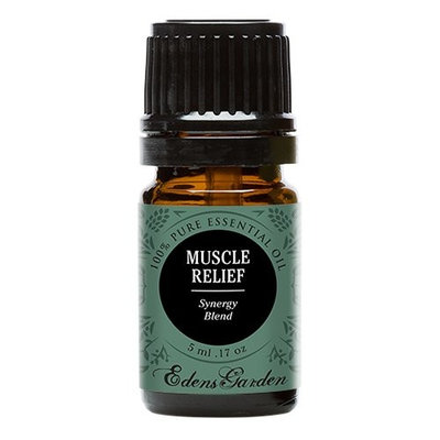 Muscle Relief (100% Pure, Undiluted Therapeutic/Best Grade) Premium Aromatherapy Oils by Edens Garden- 5 ml