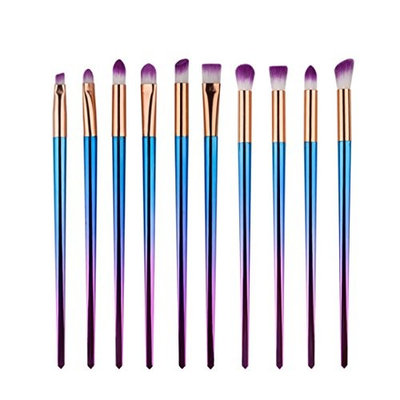 Makeup Brush Set,Putars 10Pcs Professional Women Sexy Make Up Foundation Eyebrow Eyeliner Blush Cosmetic Concealer Brushes