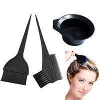 Atb Salon Hair Coloring Dyeing Kit Color Dye Brush Comb Mixing Bowl Tint Tool Bleach