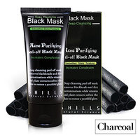 SHILLS Blackhead removing Peel-off Mask, Charcoal Facial Deep Cleanser