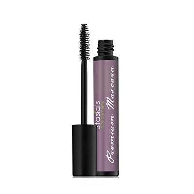 Stasia's Pure Elements Organic Mascara, All Natural, Paraben & Gluten Free, Non-Clumping & Lengthening