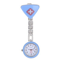 VANKER Cross Nurse Fob Clip On Brooch Hanging Pocket Watches Quartz Watch Fob Watch Battery Powered