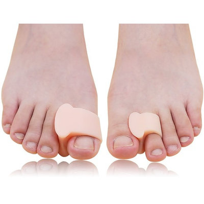 Dr. Foot's Bunion Toe Separators and Spreaders Relieve Pain from Bunions, Overlapping Toes and Toe Drift – 4 Pairs