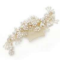 VANKOKO Bridal Side Hair Comb Headpiece Wedding Hair Accessories G