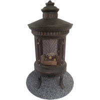 Tricc RLGFMR1517 40 in. Round Grill & Fire Pit Mat - Terrazzo