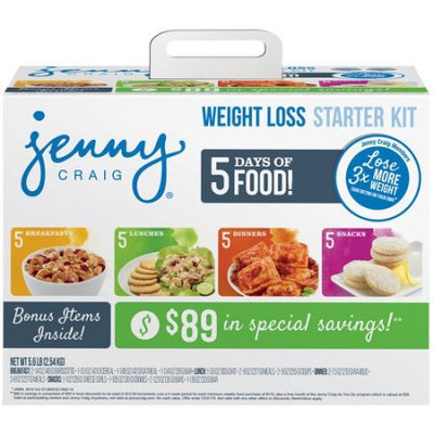 Jenny Craig Weight Loss Starter Kit, 5.6 lbs
