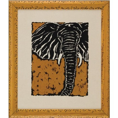 Green Frog Art Framed Art, Serengeti Giraffe