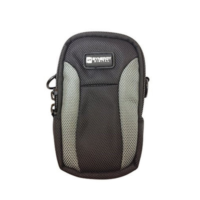 Synergy Digital Vivitar ViviCam F324 Digital Camera Case SDC-23 Point & Shoot Digital Camera Case, Black / Grey