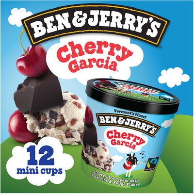 Ben & Jerry's Ice Cream Cups, 3.6 oz (Pack of 12), Variety of Flavors Available