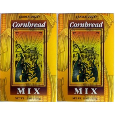 Trader Joe's Cornbread Mix (Pack of 2 - 15 oz boxes)