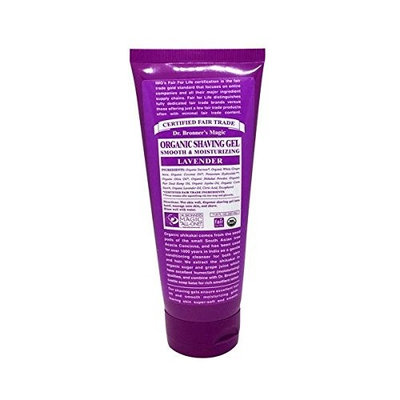 Dr.Bronner's Organic Lavender Shaving Gel 7 fl oz