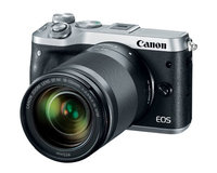 Canon M6 EOS 24.2MP Mirrorless Digital Camera with EF-M 18-150mm IS STM (Silver)