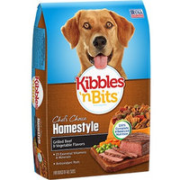 Kibbles 'n Bits Homestyle Grilled Beef and Vegetable Flavors Dry Dog Food, 45 lbs