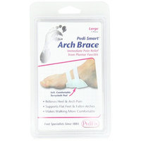 Pedifix P61 Pedismart Arch Brace - Supports Flat Feet, Eases Pain - Large