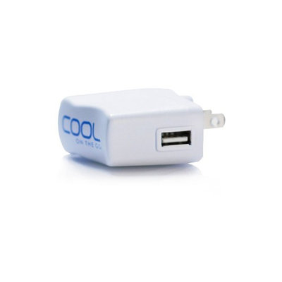 Cool on the Go High Power (7.5V 500mAh) USB Wall Charger / Home - Travel / Charges AA Rechargeable Battery In the Device