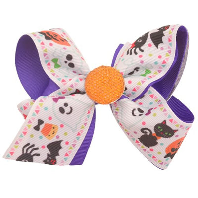 Reflectionz Girls Multi Color Halloween Character Alligator Hair Clippie
