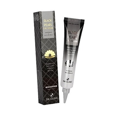 3W Clinic Black Pearl Eye Cream Whitening Miss Korea Official Product (40ml)
